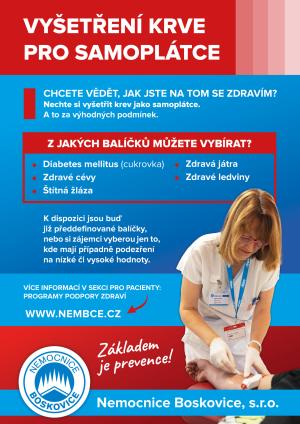 Vyšetření krve pro samoplátce 1